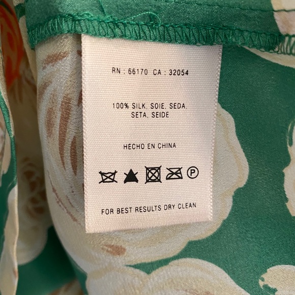 100% Silk Anthropologie Blouse - Picture 6 of 6